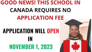 Apply to This School in Canada For Free Scholarships Available BScPostgraduate Programs [upl. by Otreblide]