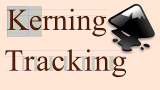 Cómo Hacer Kerning y Tracking en Inkscape [upl. by Fidelity376]