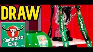 Carabao Cup Quarter Final Draw Watch Along [upl. by Raila]