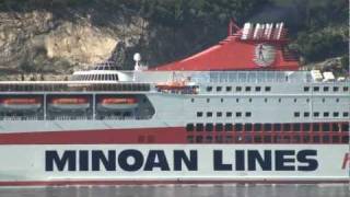 Olympia Palace  Minoan Lines  NetFerrycom [upl. by Neo]