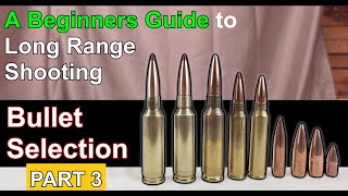 Beginners Guide to Long Range Shooting PART 3 Bullet Selection [upl. by Lleynad798]