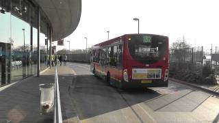 Alexander Dennis Envrio200Dart SE80 YX60FC0 Route 132 Go Ahead London at North Greenwich Bus Station [upl. by Steel]