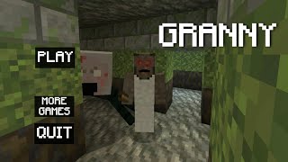 Granny 18 Granny Sewer Escape Minecraft Gameplay [upl. by Forrester819]