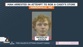 Caseys Robbery Arrest in Marionville MO 10032023 [upl. by Sancho]