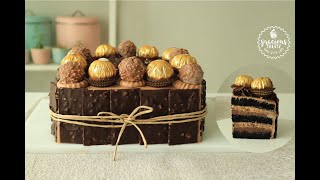 Ultimate Ferrero Rocher Cake Recipe [upl. by Wycoff654]