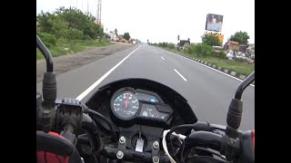 Yamaha saluto 125cc reaches 121 kmph speed in high waypart 2 [upl. by Katrine]