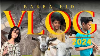 Bakra Eid Aur Bacho Ki Khushiyan  Eid Ul Adha 2024 Vlog  Tribal Food Taste [upl. by Nagem195]