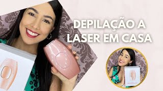 DEPILAÇÃO A LASER EM CASA LUZ PULSADA  SHOPEE [upl. by Nylessoj945]