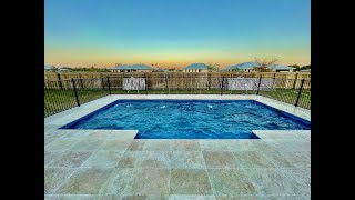 Narellan Symphony 8 Pool Install Time Lapse [upl. by Annaeiluj392]