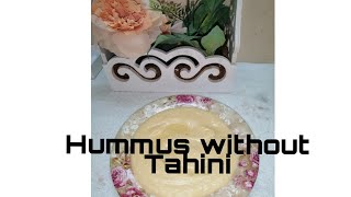 Hummus recipe without Tahini how to make Hummus homemade [upl. by Leksehcey]