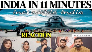 INDIA IN 11 MINUTES 🔥 Best Video On Internet  Drone views  SpicyReactionpk [upl. by Annawyt]