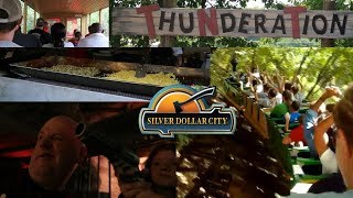 Silver Dollar City part 2 of day 1  ThuNderaTion and Flooded Mine [upl. by Ennaira]