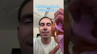 Knee cap pain vs jumpers knee pain explained shorts [upl. by Yroggerg813]