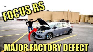 The Ford Focus RS Engine is Seriously Bad amp Ford Had to Know This one Locked Up [upl. by Ewold]