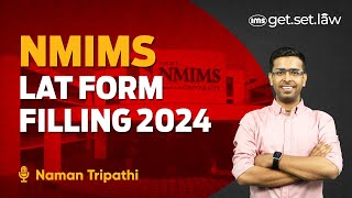 NMIMS LAT Form Filling 2024 Process  Naman Tripathi [upl. by Sabrina31]