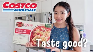 RAOS eggplant Parmesan review Costco frozen food taste testnew at costco deals [upl. by Docia997]