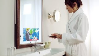 Bathroom Mirror TVs by Electric Mirror [upl. by Neumann]