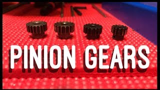 PINION GEARS  Arrma Kraton  What you need to know [upl. by Mistrot]