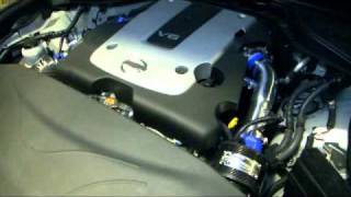 INFINITI M  NISSAN FUGA  MITSUBISHI PROUDIA Y51 250 DUAL CARBON CHAMBER AIR INTAKE [upl. by Rhyne]