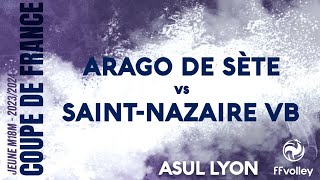 2024 CDF M18M  SÈTE vs SAINTNAZAIRE  tour préliminaire [upl. by Gewirtz660]