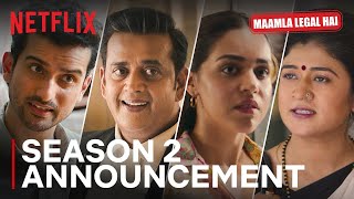 Maamla Legal Hai  Season 2 Announcement  Ravi Kishan Nidhi Bisht Naila Grewal Anant Joshi [upl. by Ahsema658]