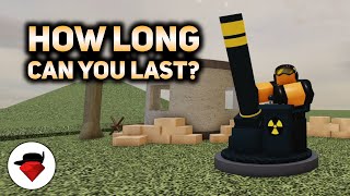 How Long Can You Last With ONLY Mortar  Tower Battles ROBLOX [upl. by Eerahc787]