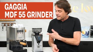 Gaggia MDF 55 Espresso Grinder Review [upl. by Esaertal]