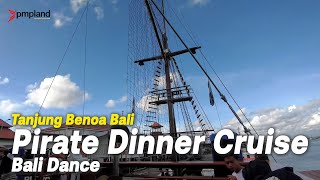 Walking Tour  Pirate Dinner Cruise  Tari Bali  Amazing Bali [upl. by Eiramesor]