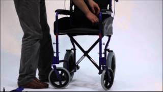 Pharmareva  Fauteuil de transfert ALU LITE [upl. by Llenel]