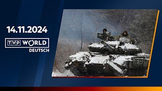 Winter in der Uraine  TVP WORLD  News in German  14112024 [upl. by Engdahl289]