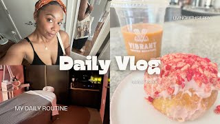 5 am Daily Vlog  managing stress levels spa day new coffee shop ￼ [upl. by Aiciles552]