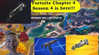 Fortnite chapter 4 season 4 is finally here [upl. by Ateinotna186]