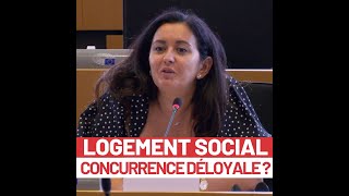 Logement social  concurrence déloyale [upl. by Ettevey]