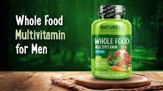 NATURELO Whole Food Multivitamin for Men [upl. by Caesaria583]