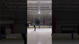 Trying backwards crossovers again 🥴 figureskating figureskate learntoskate adultfigureskating [upl. by Notsgnal]