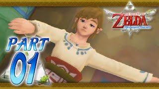 The Legend of Zelda Skyward Sword  Part 1  Skyloft [upl. by Idaf3]