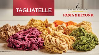 How to Make Emerils Tagliatelle Pasta DOUBLE Batch Recipe  Pasta amp Beyond Pasta Maker [upl. by Festus]