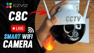 EZVIZ by Hikvision C8C Smart WiFi CCTV Camera Unboxing  How to SetupInstall EZVIZ CCTV Camera [upl. by Lewanna]