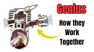 How the 2Stroke Engine amp Carburetor Work Together [upl. by Nuriel]