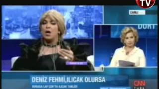 Nazlı Ilıcak taklidi  Dört Bir Taraf Programı  Deniz Fehmi Dalsaldı [upl. by Corena]