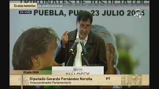 El pueblo ya juzgó al Poder Judicial 23 de julio del 2024  Noroña [upl. by Notnil647]