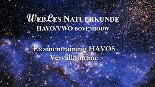 Examentraining HAVO5 Vervalkromme [upl. by Naujik]