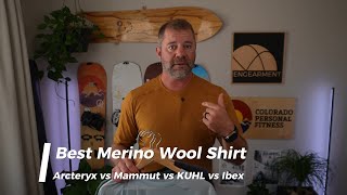 Best Wool T Shirt 2024  ArcTeryx vs Ibex vs KUHL vs Mammut [upl. by Bronny]