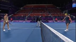 Aryna Sabalenka vs Garbine Muguruza  2021 Doha Round 2  WTA Match Highlights [upl. by Aruon801]