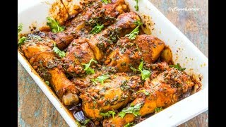 Garlic and Paprika Roast Chicken  Easy Roast Chicken Recipe  Flavor Quotient [upl. by Marras]