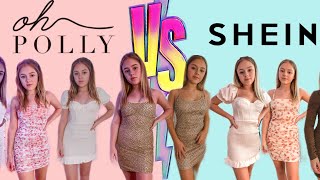 Shein VS Oh Polly Dresses  This is Crazy 😱  Oh polly dupes on Shein [upl. by Brittni]