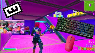 ⭐️Unboxing Wooting 60HE Keyboard⭐️ASMR Chill 🤩3V3V3 Go Goated 🎧 Satisfying Fortnite 360 FPS 4K⭐️ [upl. by Trebornhoj257]