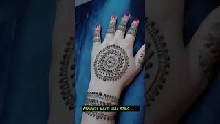 Mehndi ki bilkul simple and easy design [upl. by Philina]