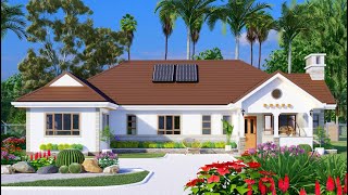 Adorable 4 Bedroom House Design With Floor Plan  Exterior amp Interior Animation [upl. by Schulze]