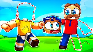 Jeffy LOST HIS BODY In Roblox [upl. by Marya342]